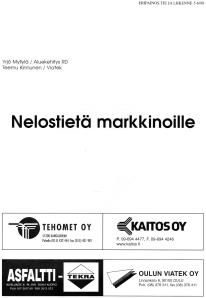 Nelostietä markkinoille, Tie- ja Liik 5,6, 98