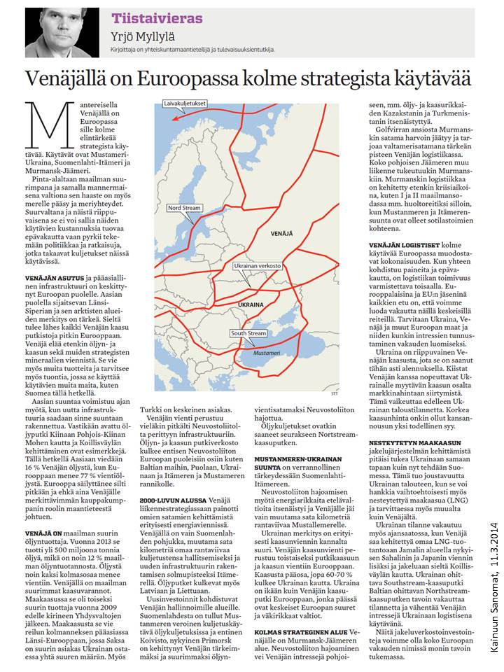 Kainuun Sanomat, Tiistaivieras 10.3.2014, PP, 2.0